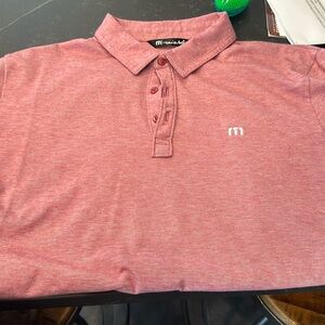 Travis Mathew Polo RED SIZE L